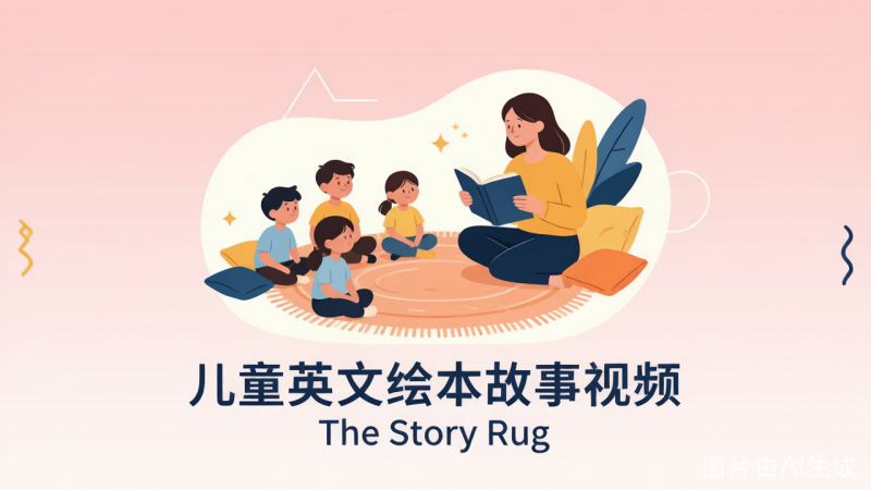 儿童英文绘本故事视频The Story Rug：外教沉浸式讲读培养语感与阅读兴趣-荔枝资源 - 精品软件下载站