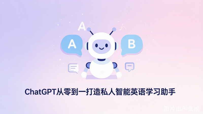 ChatGPT从零到一打造私人智能英语学习助手 课程资源-荔枝资源 - 精品软件下载站