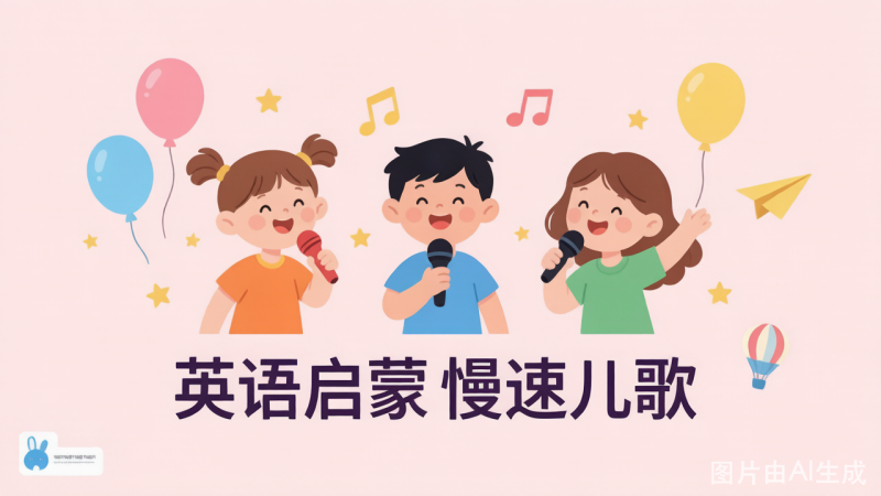 英语启蒙慢速儿歌-荔枝资源 - 精品软件下载站