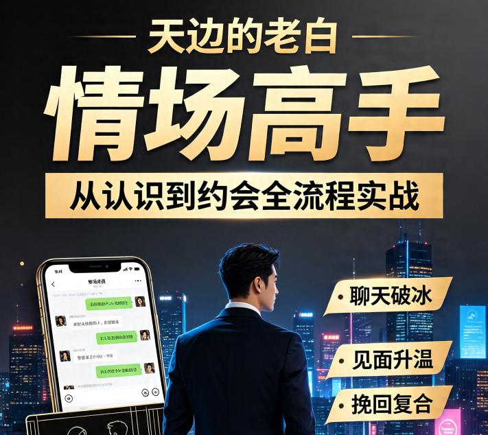 告别孤单-天边的老白情场高手《情场高手 3.0》-荔枝资源 - 精品软件下载站