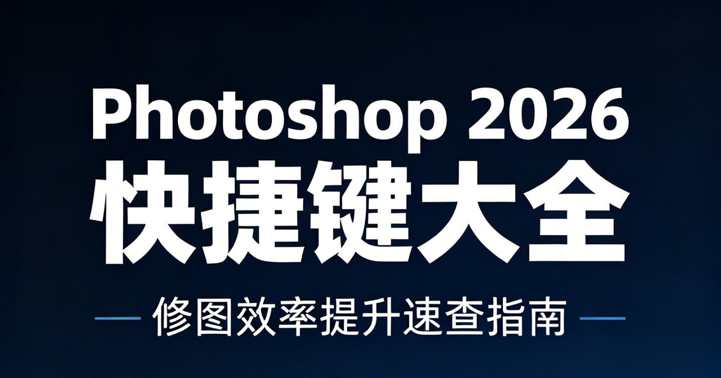 Photoshop 2026 快捷键大全：从入门到飞起，这篇就够了-荔枝资源