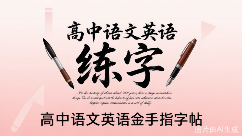高中语文英语金手指字帖 内容概览-荔枝资源 - 精品软件下载站