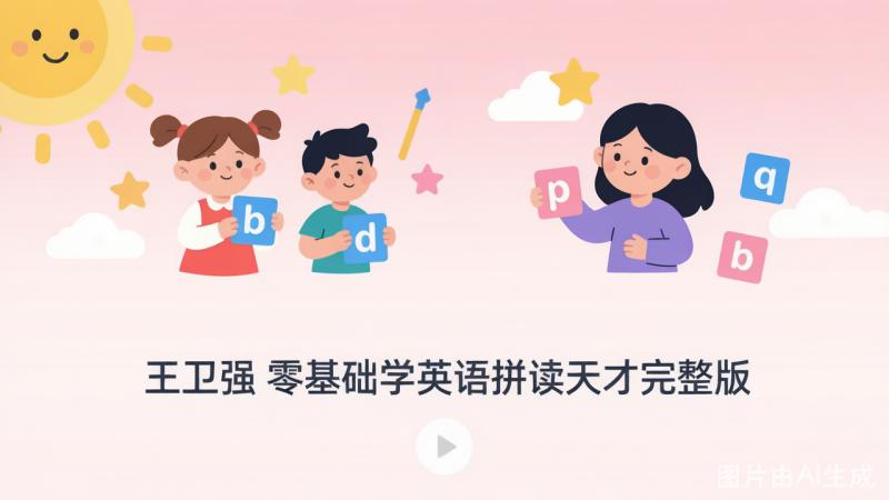 王卫强 零基础学英语拼读天才完整版 学习笔记-荔枝资源 - 精品软件下载站