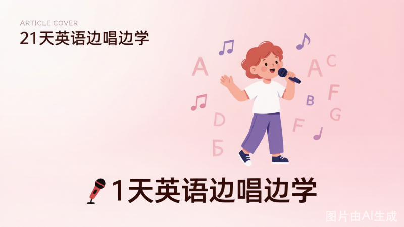 21天英语边唱边学-荔枝资源 - 精品软件下载站