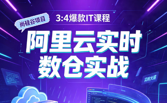 高效学习 | 尚硅谷基于阿里云搭建数据仓库（实时）：一个被低估的进阶神器-荔枝资源 - 精品软件下载站