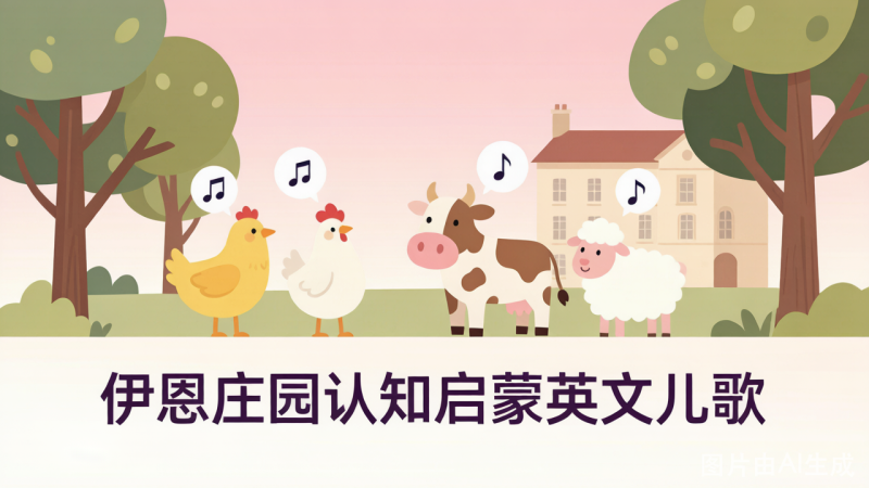 伊恩庄园认知启蒙英文儿歌 学习资料-荔枝资源 - 精品软件下载站