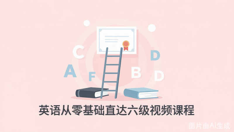 英语从零基础直达六级视频课程才是打开语言学习的正确方式 内容概览-荔枝资源 - 精品软件下载站