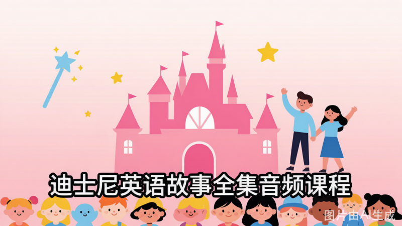 迪士尼英语故事全集音频课程才是打开语言学习的正确方式 课程资源-荔枝资源 - 精品软件下载站
